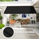 image 4 of Outsunny 3 x 1.5 m Retractable patio  Awning Floor-to-ceiling shade, Black | Black | 1