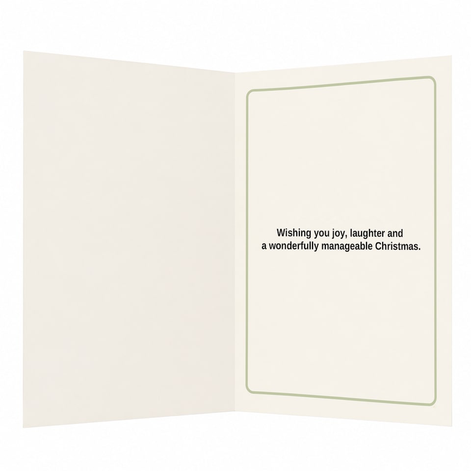 image 1 of Merry Crisis, Managed Christmas Card