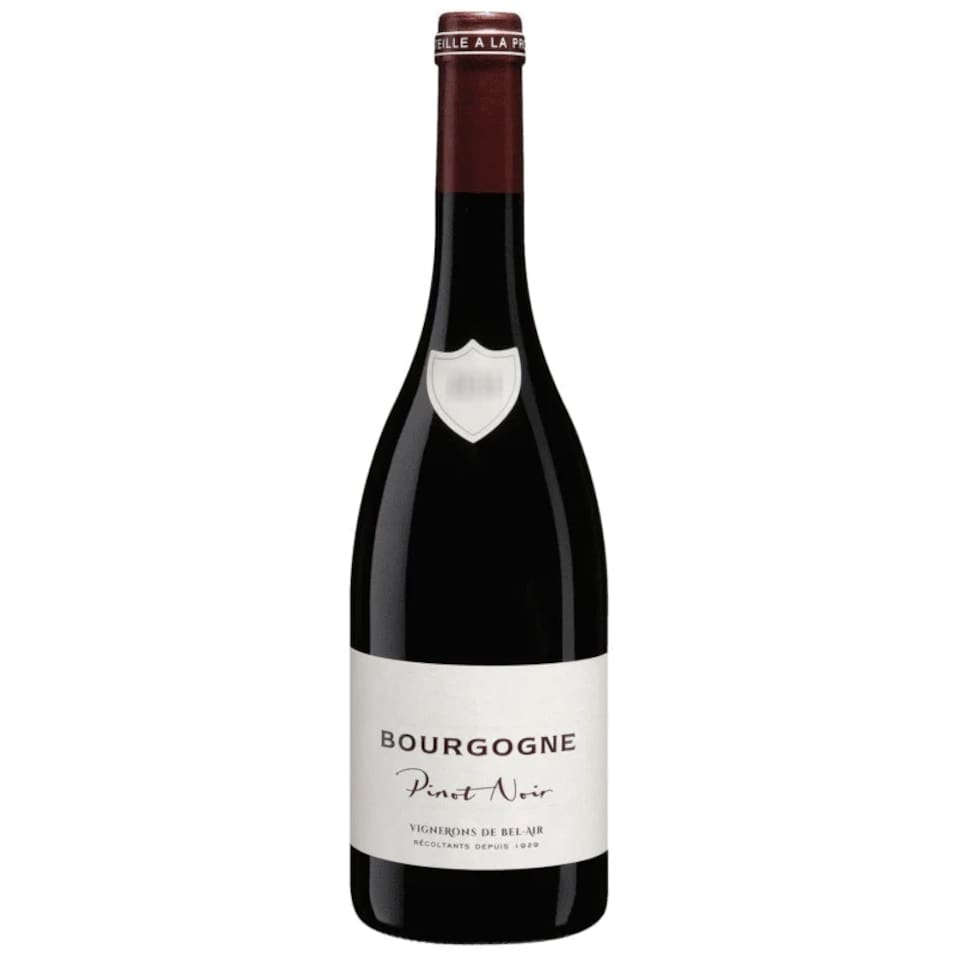 Vignerons de Bel Air Bourgogne Pinot Noir 75cl - French Red Wine