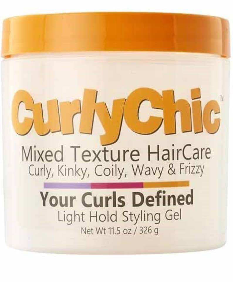 image 1 of Curly Chic Mixed Texture Hair Care Your Curls Defined Styling Hair Gel 326g 326 g