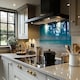 image 2 of Nature landscape sea in sunny day Designer Splash Back | White