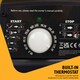 image 3 of JCB 70,000BTU / 20kW Diesel Space Heater, 496m³ Coverage, Kerosene or Diesel, Thermostat JCB-SH70D