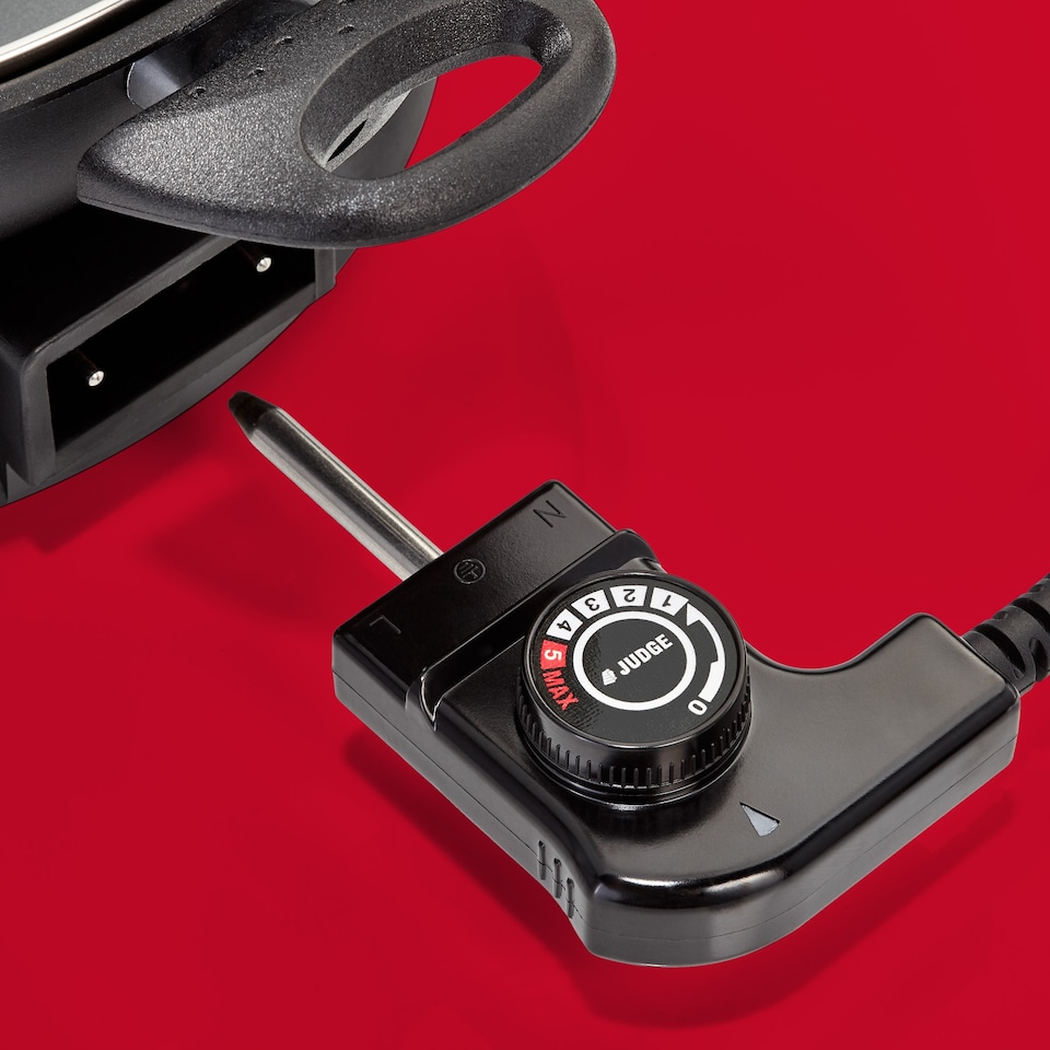 image 1 of Judge Electric Family Wok 32cm Non-Stick with Lid 1500W