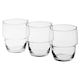 image 6 of Galata Short Whiskey Tumblers Tall Highball Drinking Glasses Stackable Set | Clear | Clear | Short Set of 6