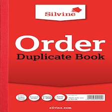 Duplicate Order Book 8.25"x5" (210 x 127mm)