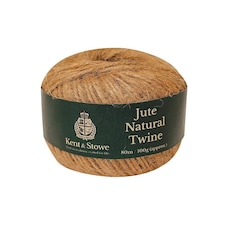 Kent & Stowe Jute Twine - Natural - 80m (100g), 3-ply