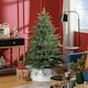 image 2 of HOMCOM 5 Foot Artificial Christmas Tree with Realistic Hinged Branches, Green