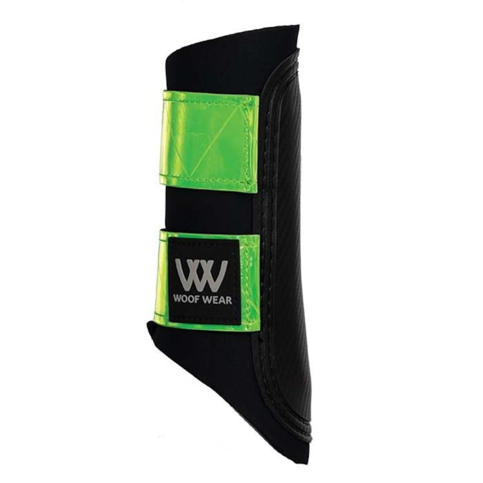 image 1 of Woof Wear Reflective Club Boot Pink | Colour: Hi-Viz Pink
Size: Large