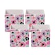 image 1 of OHS 4 Pack Folding Storage Leopard Print Cubes Space Saving Home Bedroom Clothes Toy Organiser Multi