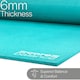 image 3 of Non Slip Yoga Mat (6mm Thick) - Green