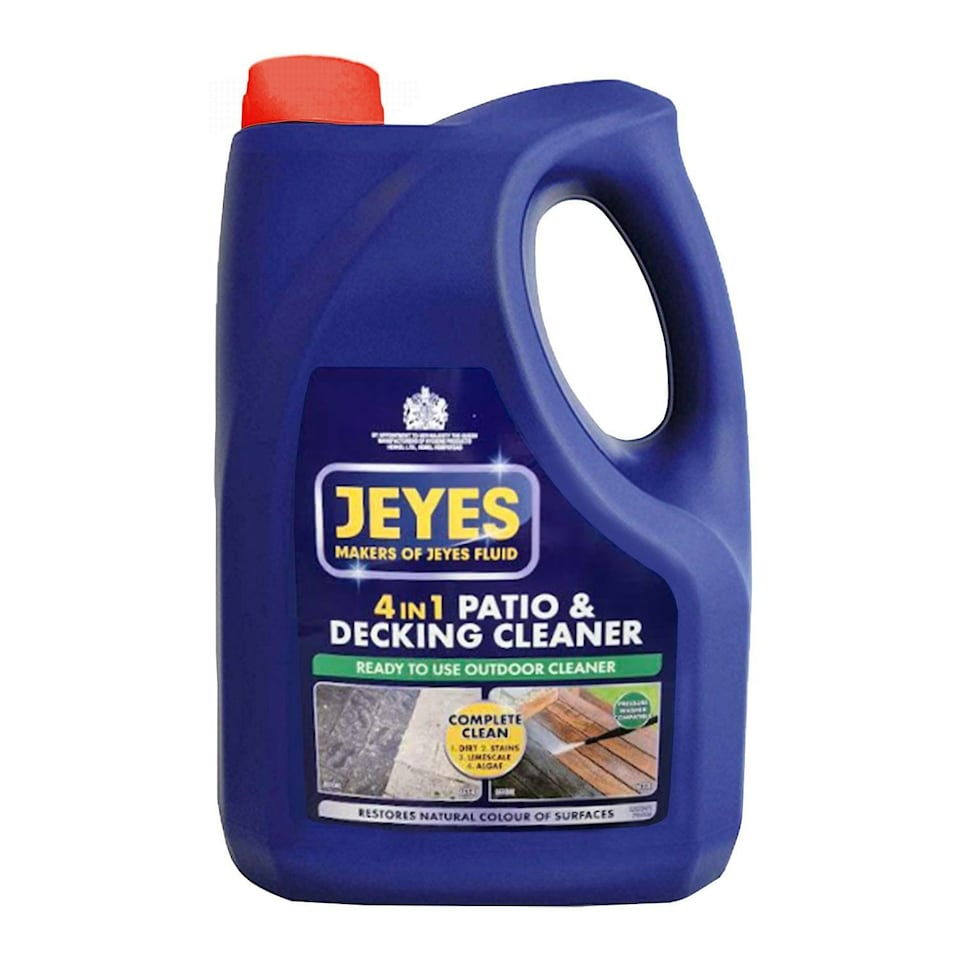 image 1 of Jeyes Patio Outdoor Cleaning Powder 4 in 1 Blue 4 Liter, 1 Pack