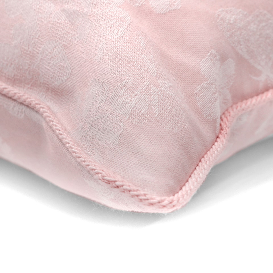 image 1 of D & D Blossom Filled Cushion Blush