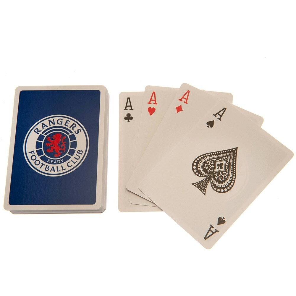 Rangers FC Playing Card Deck - Royal Blue/White/Red - One Size