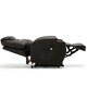 image 3 of Cinemo Dual Motor Rise Recliner Bonded Leather Heat & Massage Chair (Brown)