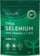 image 1 of Nutravita Selenium Supplements 250mcg with Vitamin A C & E - Support Normal Function of Immune System & Thyroid - 1+ Year Supply - 400 Vegan Tablets
