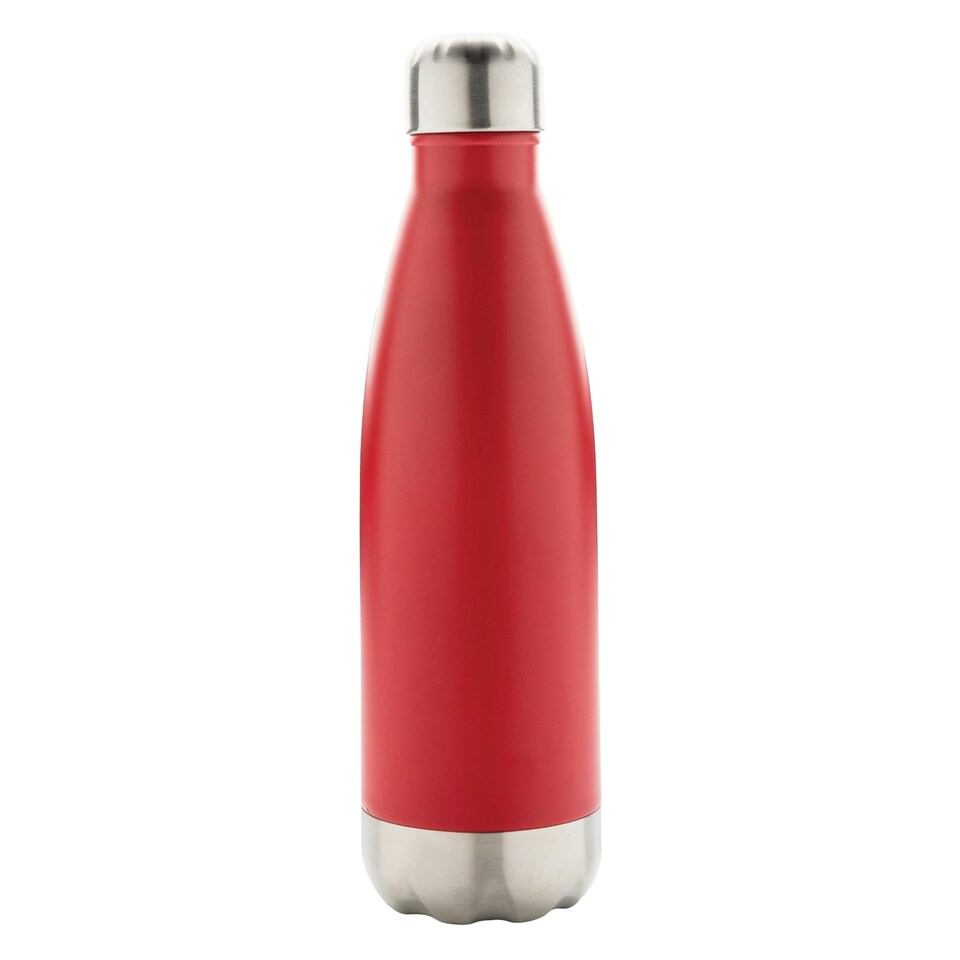 image 1 of XD Collection Stainless Steel 500ml Bottle - Red - One Size Red | One Size