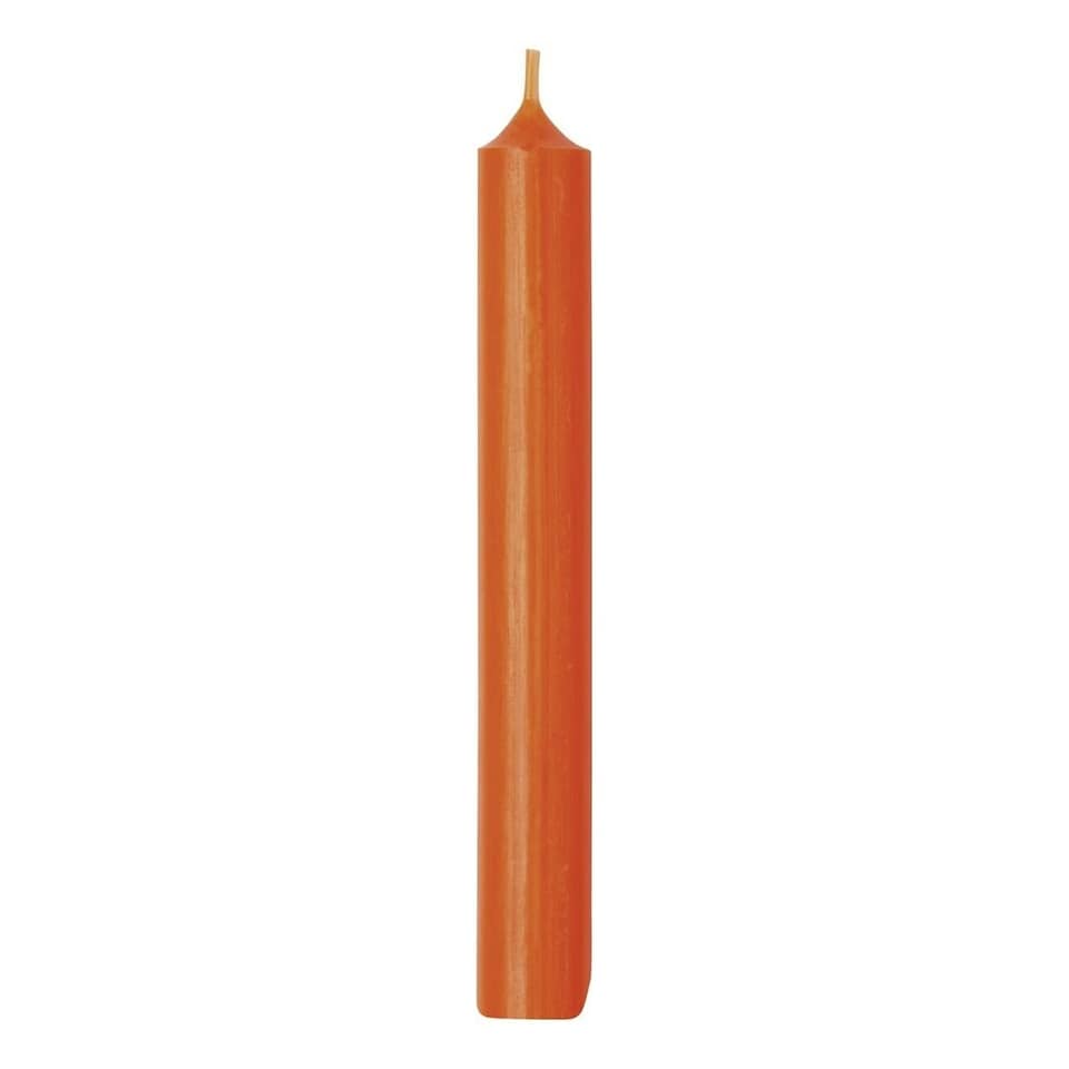 IHR Ideal Home Range Cylinder Candle 18cm - Orange | Multi