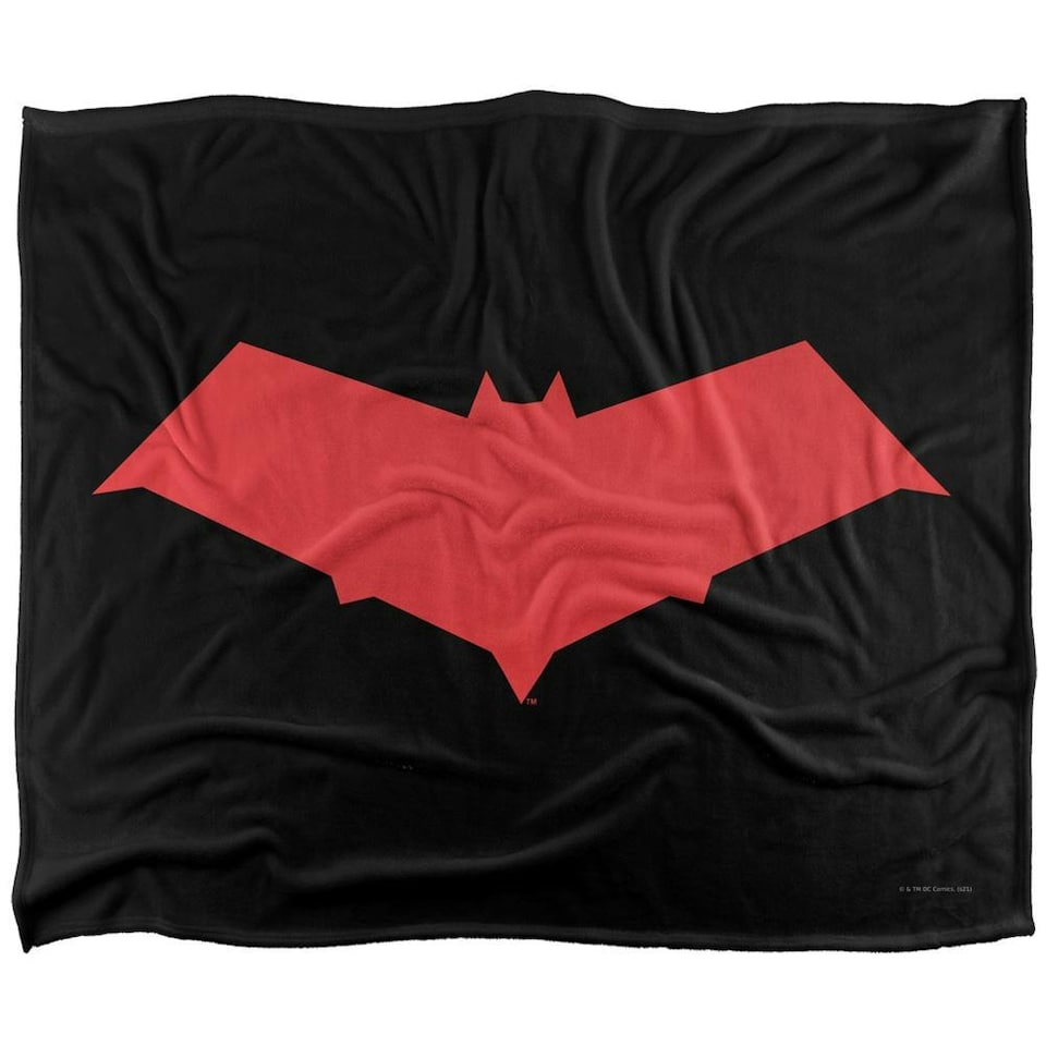 image 1 of DC Batman Begins Contrast Blanket - Multicoloured - One Size