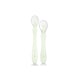 image 1 of Kikka Boo Silicone Spoons With Suction Cup Mint 2Pk