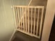 image 10 of Safetots Top of The Stairs Screw Fitted Stair Gate, Natural Wooden, 63.5cm - 105.5cm, Wood Baby Gate, Safety Gate | Cream | 1