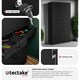 image 5 of Filing Cabinet Cosmo - 2 drawers, 5 adjustable shelves, 180 x 80 x 40 cm Black