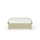 image 2 of Majestic 1000 Pocket Sprung Cream Naples Velvet Divan Set Single