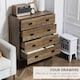 image 10 of HOMCOM Chest of Drawers, 4 Drawer Unit Storage Chest Bedroom