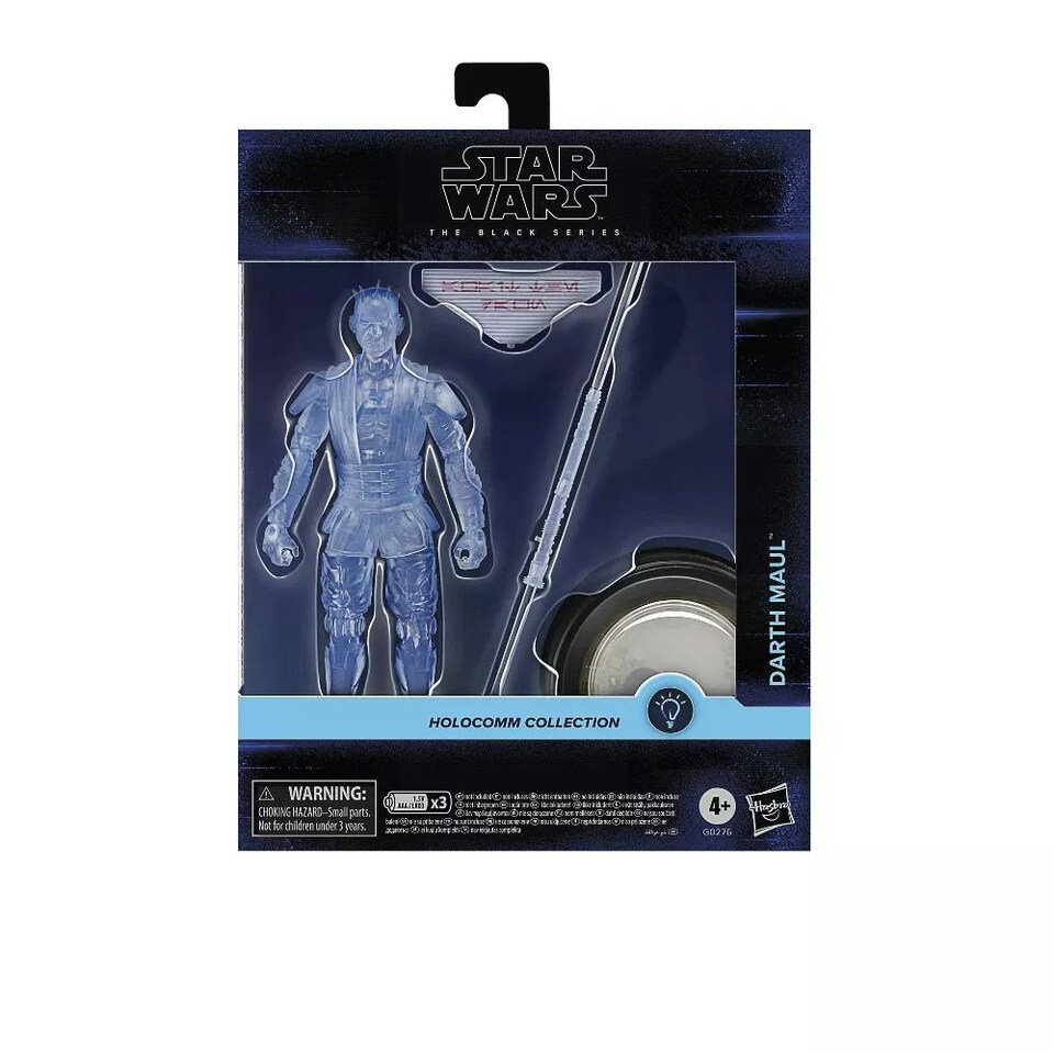 image 1 of Star Wars The Black Series - Holocomm Collection Darth Maul Action Figure