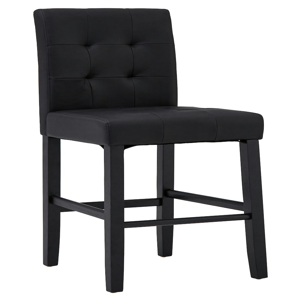 image 1 of Interiors by Premier Park Bar Chair, High Backrest Breakfast Bar Chair, Footrest Living Bar Chair for Kitchen & Home Bar