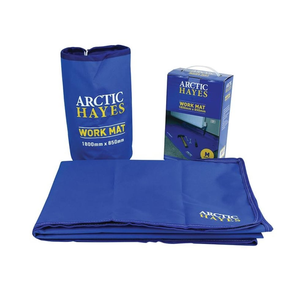 image 1 of Arctic Hayes Work Mat | Multi | Multi Colour | 1800 x 850mm | 1