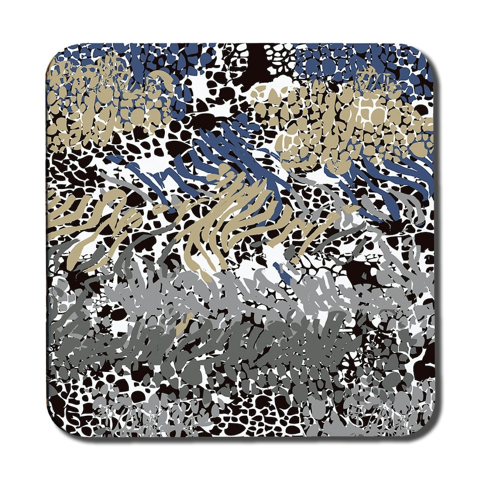 image 1 of mixed animal print (Coaster)