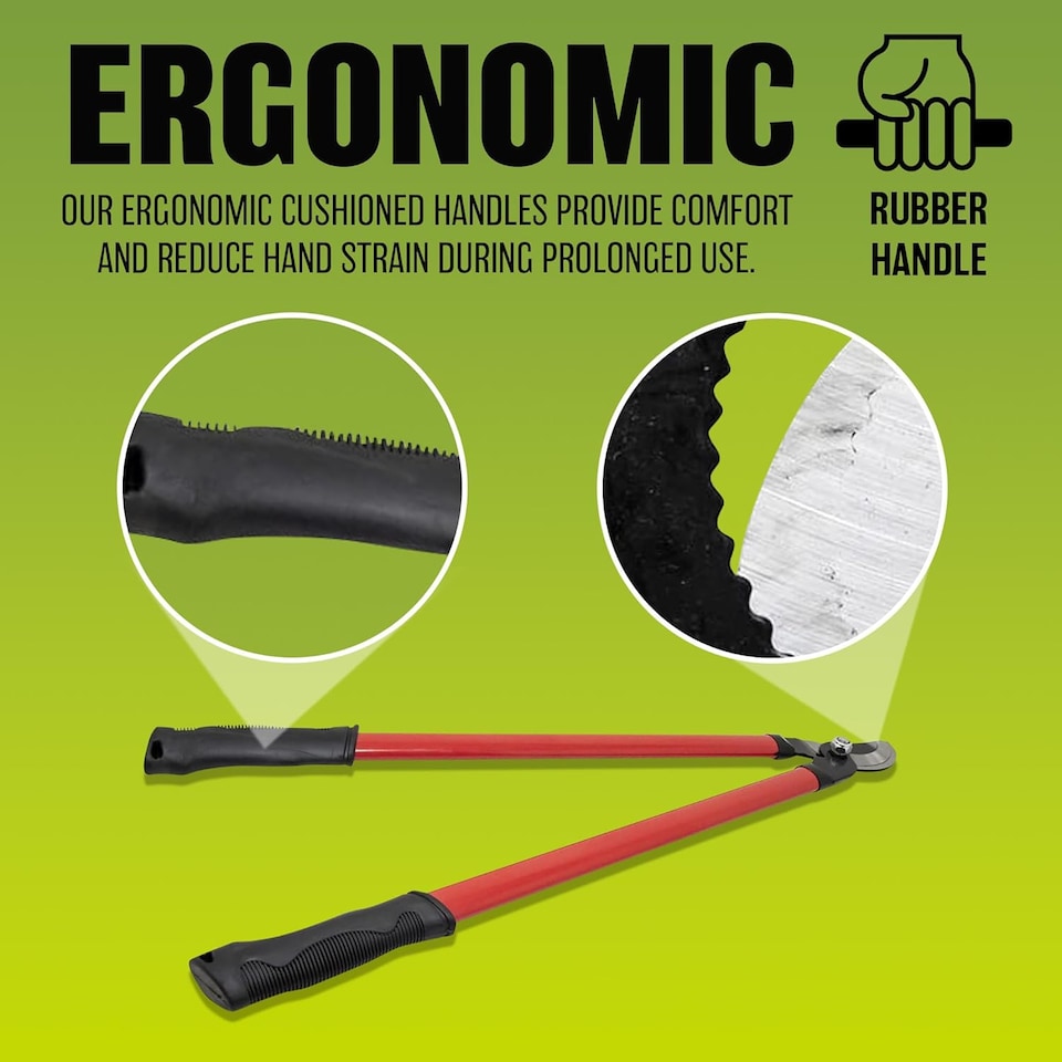 image 1 of 24' Long Handle Lopper Extend Garden Tree Trimmer Branch Bypass Pruner Cutter