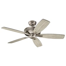 Monarch II 132cm Ceiling Fan Burnished Antique Pewter, Remote Control