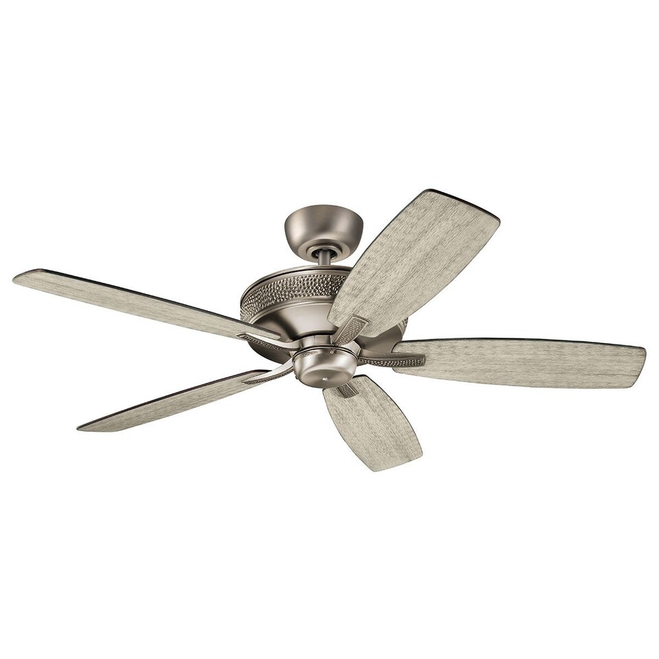 image 1 of Monarch II 132cm Ceiling Fan Burnished Antique Pewter, Remote Control
