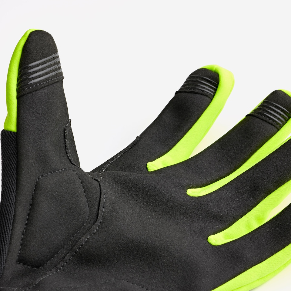 image 1 of Decathlon Smartphone-compatible thermal cycling gloves