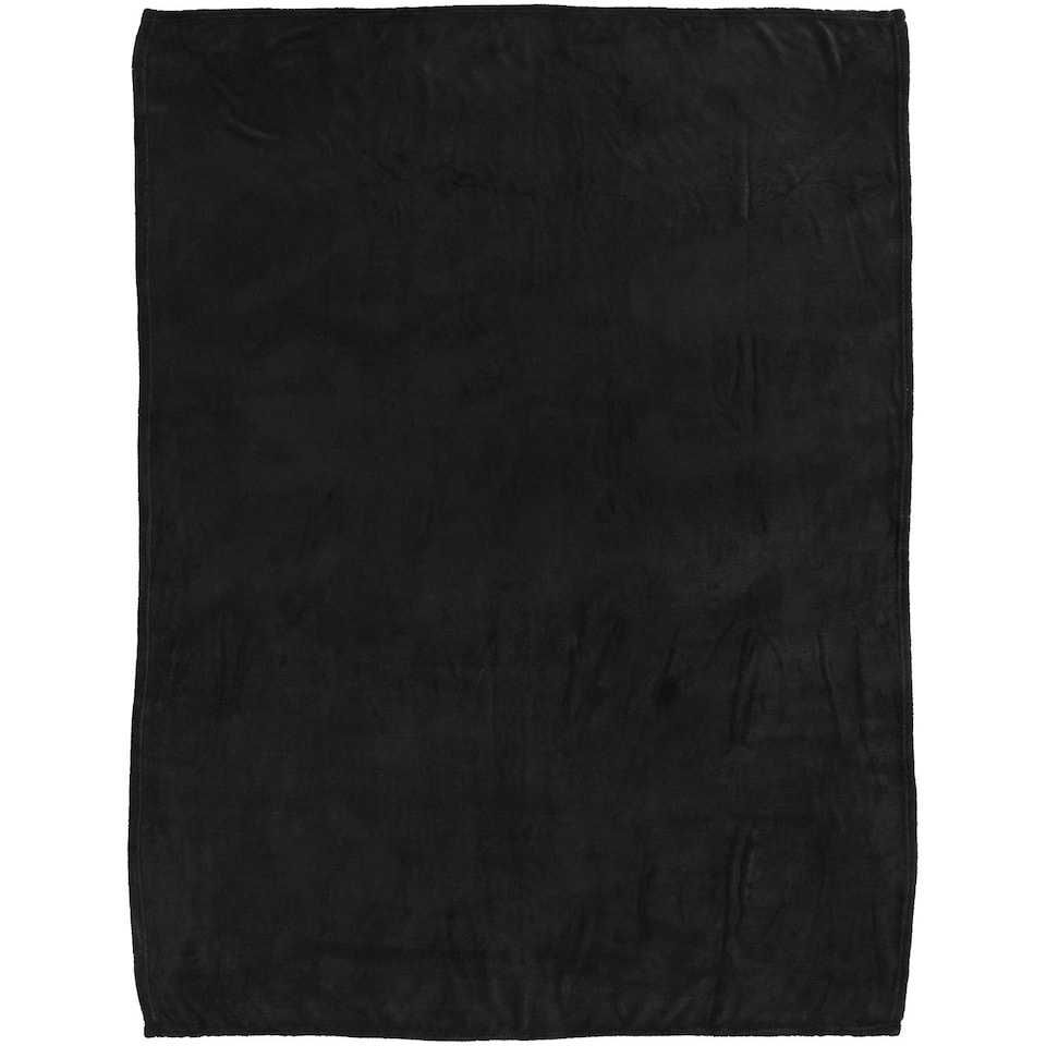 image 1 of Seasons Bay Blanket - Solid Black - 126 x 163 cm
