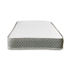 Diamond Memory Foam and Spring Hybrid Mattress Breathable Cooling Surface | White | Small Single