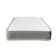 image 1 of Diamond Memory Foam and Spring Hybrid Mattress Breathable Cooling Surface | White | Small Single