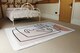 image 3 of Line Drawing Of Face And Hand Designer Rug | Multi