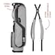 image 4 of El Camino Golf Bag - Heather Grey