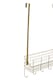 image 4 of Interiors By Premier Smart Design Gold Finish Over The Door Hanger, Versatile Storage Over Door Hooks, Sturdy Hanging Hooks