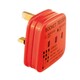 image 2 of W4 Caravan/Motorhome Mains Tester (UK Plug) - Orange - One Size