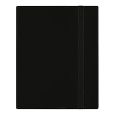 PokeProtection Trading Card Binder with Strap Closure and 360 Card Capacity in Black | Black | Black | 1