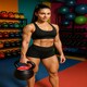 image 8 of Strongology 7-in-1 Adjustable Smart Kettlebell up to 18kg Black with Red Dial Home Fitness Gym Equipment