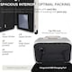 image 5 of 2 Piece Hard Shell Luggage Suitcase Set | 26' inch large Suitcase + 20’ inch Carry-On Suitcase