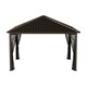 image 2 of Sojag Dakota Gazebo 3m x 3.7m - Aluminum - L365 x W300 x H275 cm - Powder-Coated/Galvanised