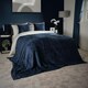 image 2 of OHS Luxury Waffle Honeycomb Warm Blanket, 150x200cm - Navy Blue