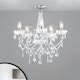 image 2 of BHS Edith 5 Light Flush Ceiling Light, Chrome