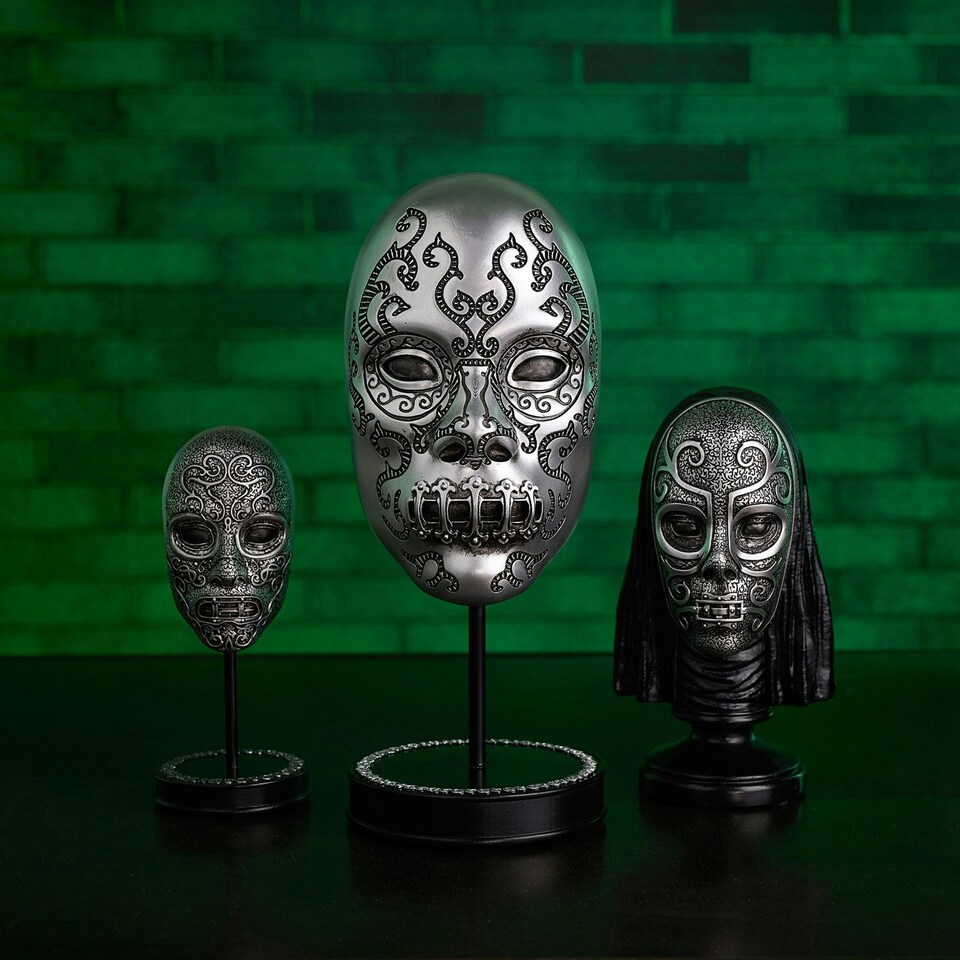 image 1 of Warner Bros Harry Potter Dark Arts Mask Figurine - Death Eater