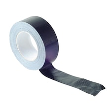 Faithfull Gaffa Tape - Black - 50mm x 50m Black
